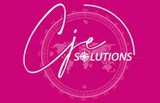 Logo de CJE Solutions, expert en externalisation administrative, gestion RH et support aux entreprises.